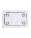 Evan Tufted Cotton Bath Rug, 20" x 30"