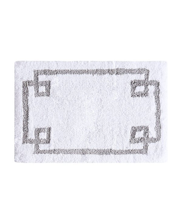 Evan Tufted Cotton Bath Rug, 20" x 30"