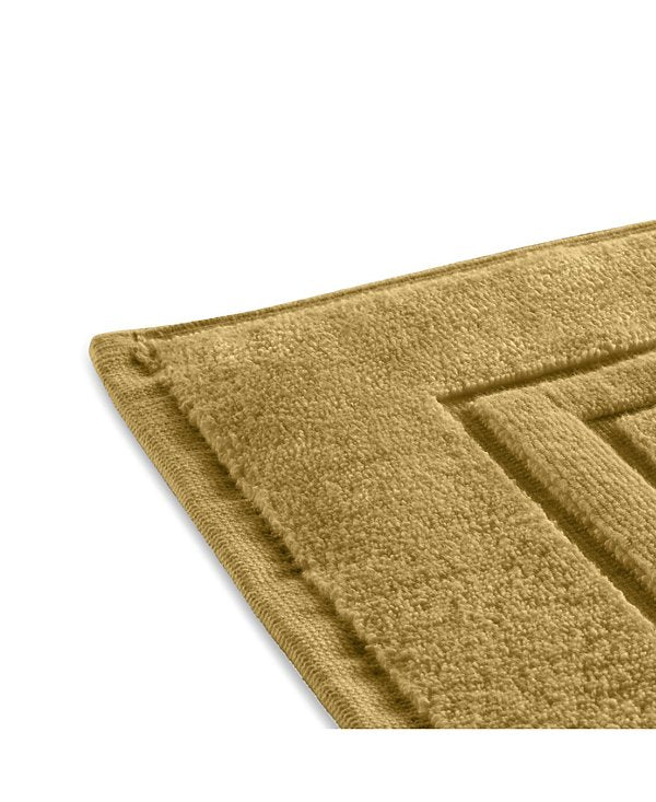 Soft & Absorbent Luxury Cotton Bath Mat 24" x 17" - 2 Pack