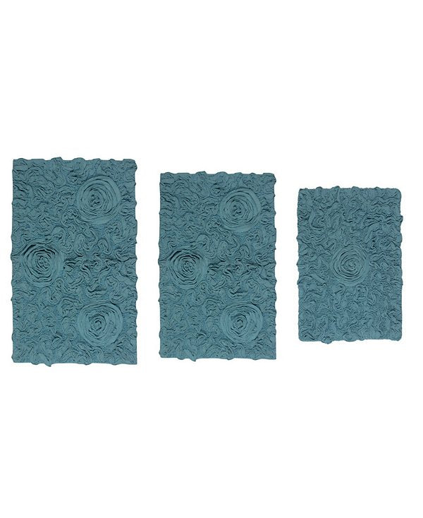 Bell Flower. Bath Rug Set