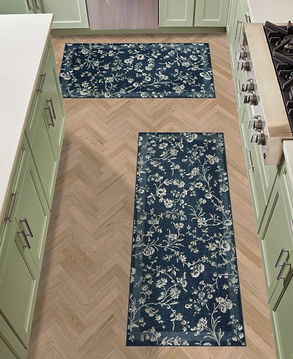 Imagine Printed Chenille 2-Pc. Runner Rug Set